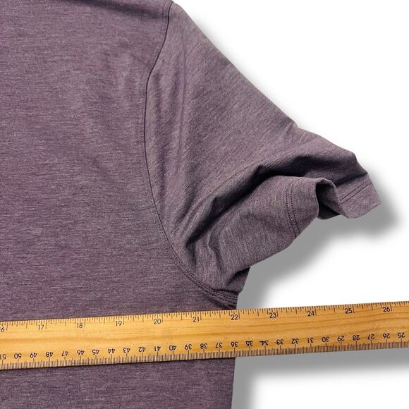 Lululemon Shirt Mens L Purple Polo - Picture 6 of 6